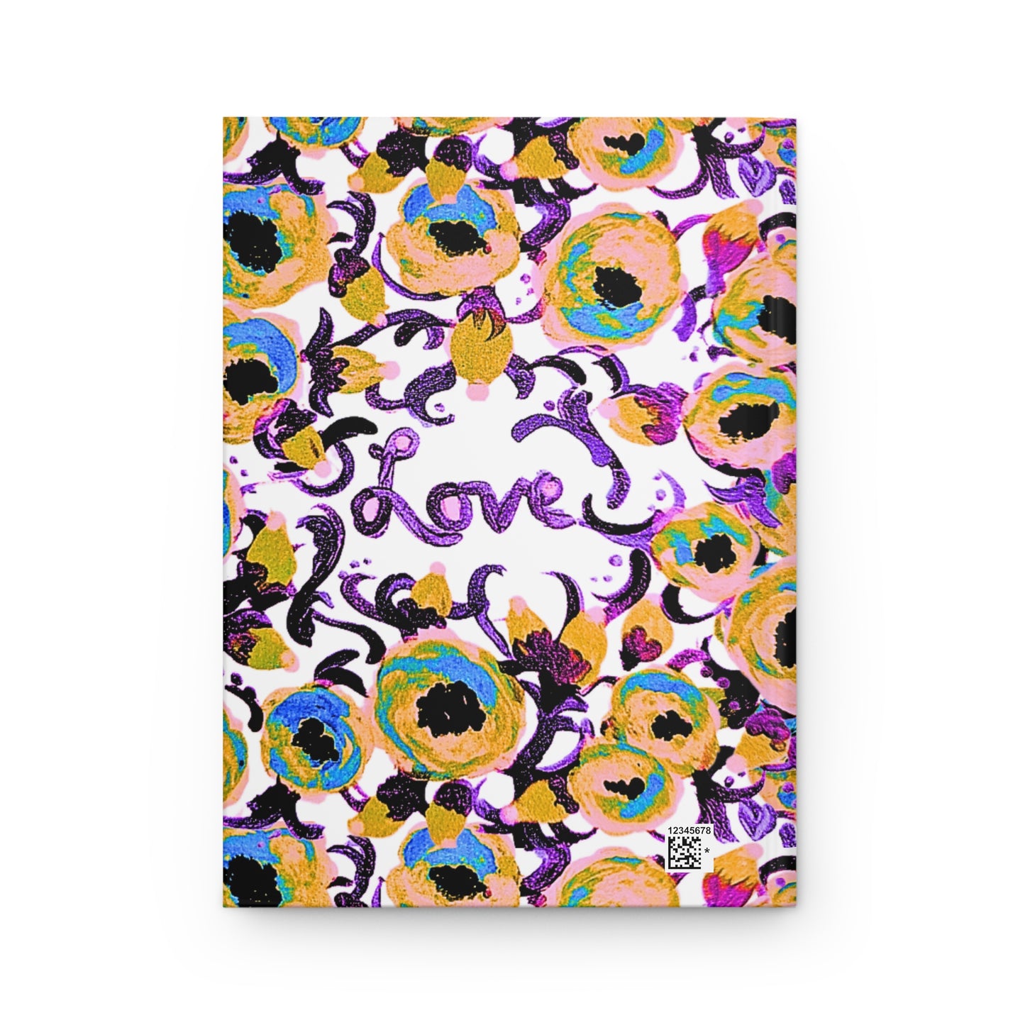Colorful Love Hardcover Journal, Personal Affirmations Journal, Fairy Notebook, Witch Journal