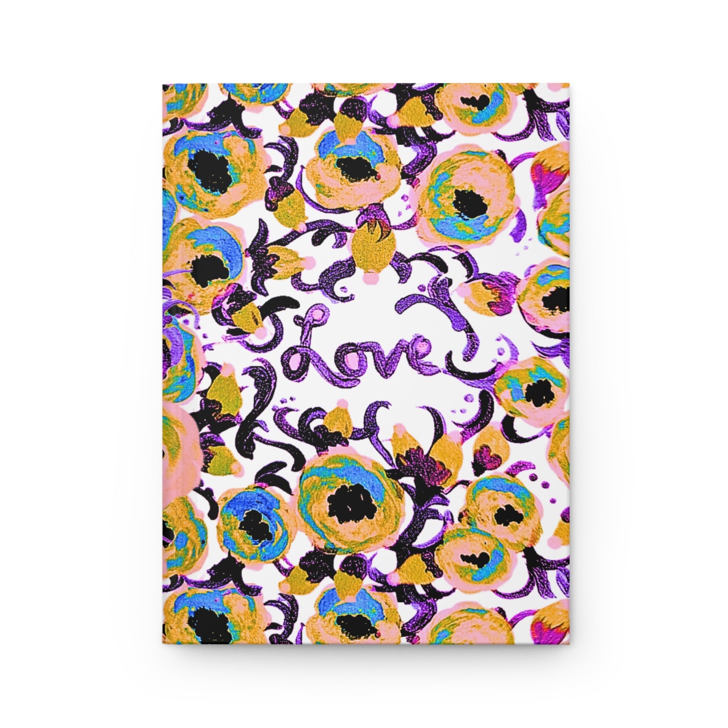 Colorful Love Hardcover Journal, Personal Affirmations Journal, Fairy Notebook, Witch Journal