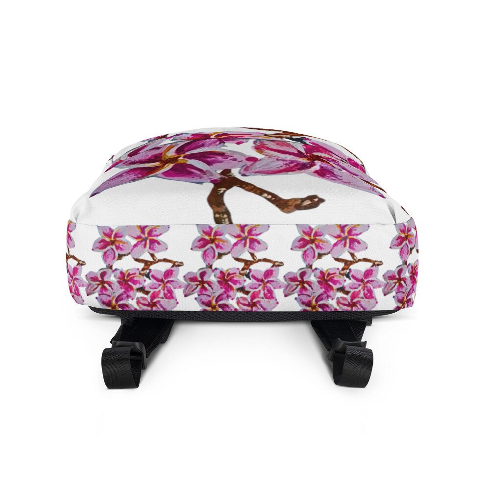 Cherry blossom backpack,back to school,college backpack,hiking backpack,botanical backpack,country backpack,aesthetic diaper bag,work bag