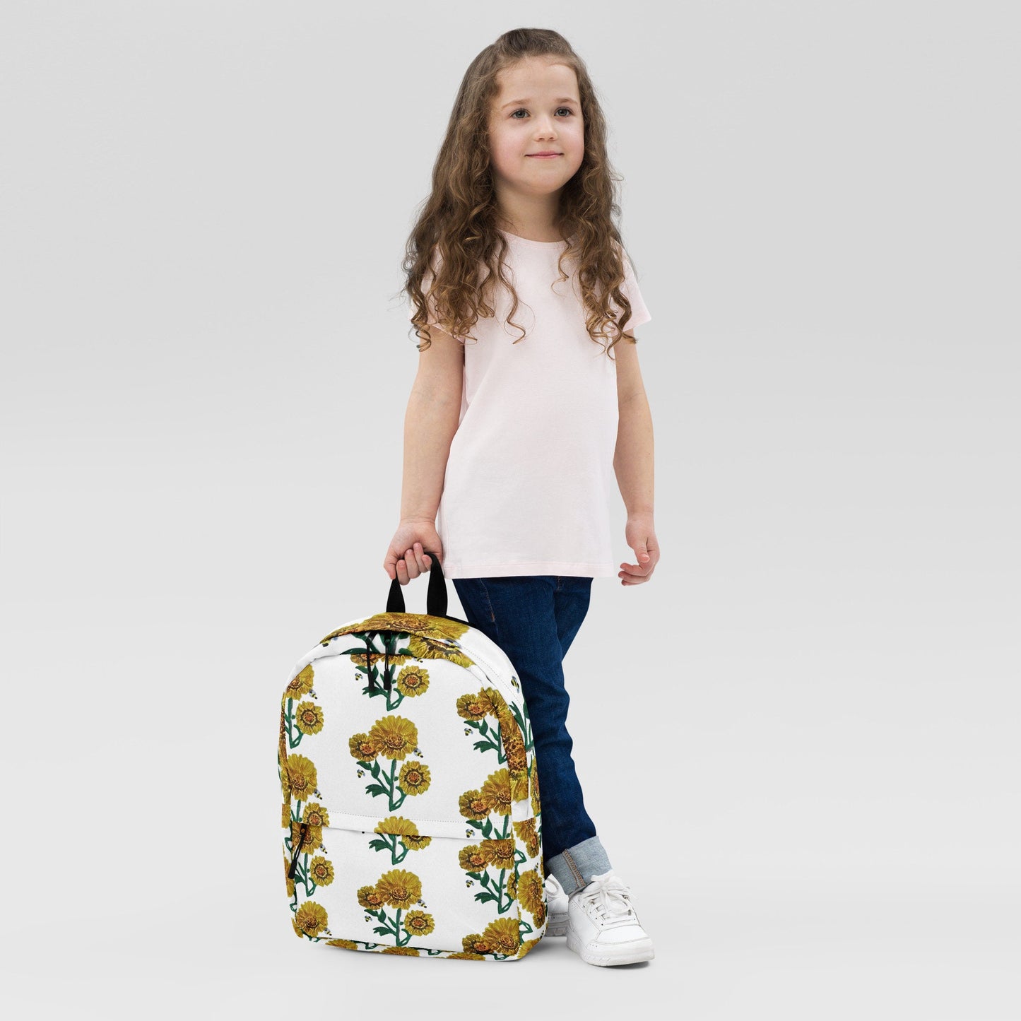 Sunflower backpack,back to school,college backpack,hiking backpack,botanical backpack,country backpack,women's diaper bag,work backpack
