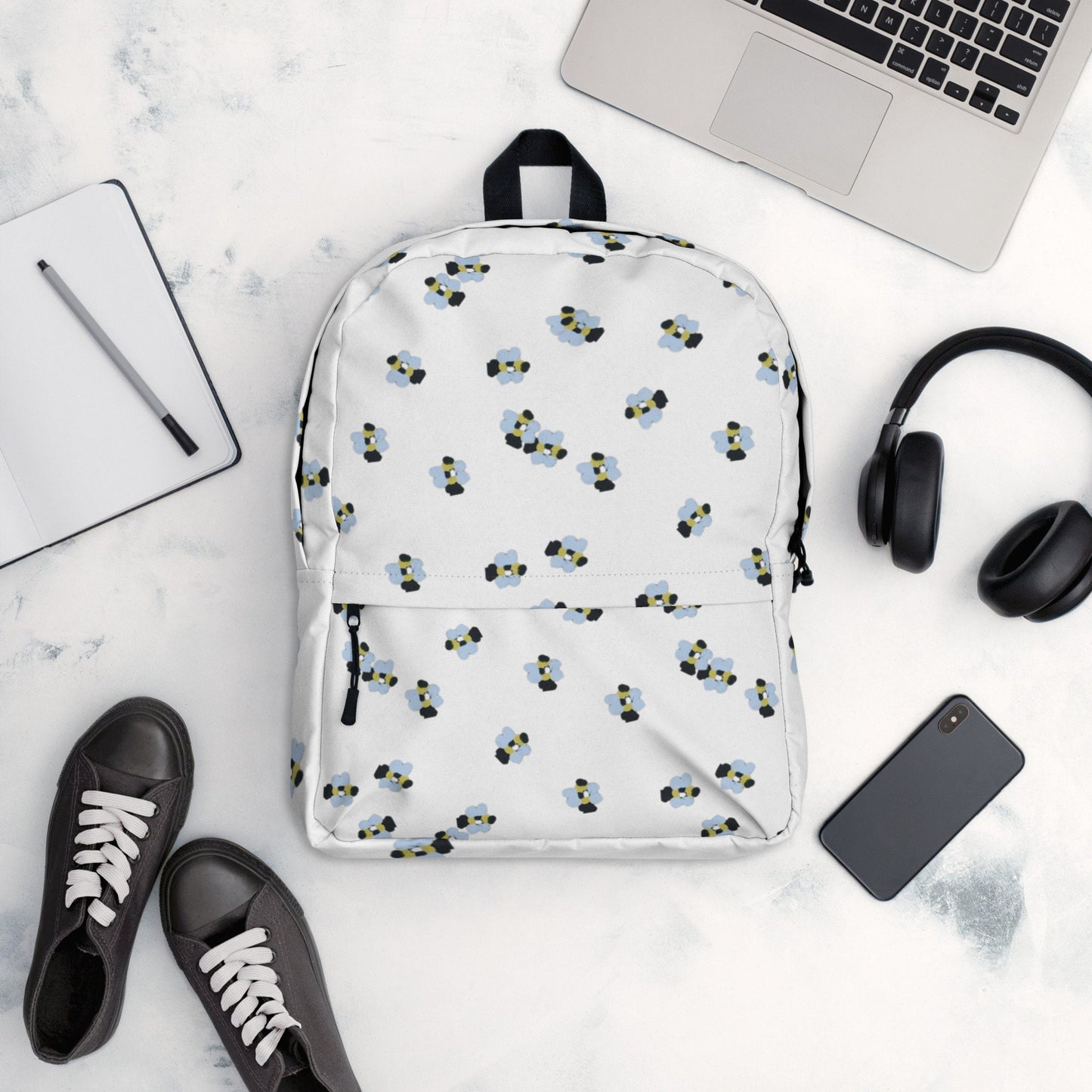 Bee lovers backpack,hiking backpack,cool backpack,college bag,nature lovers bag,womens diaper bag