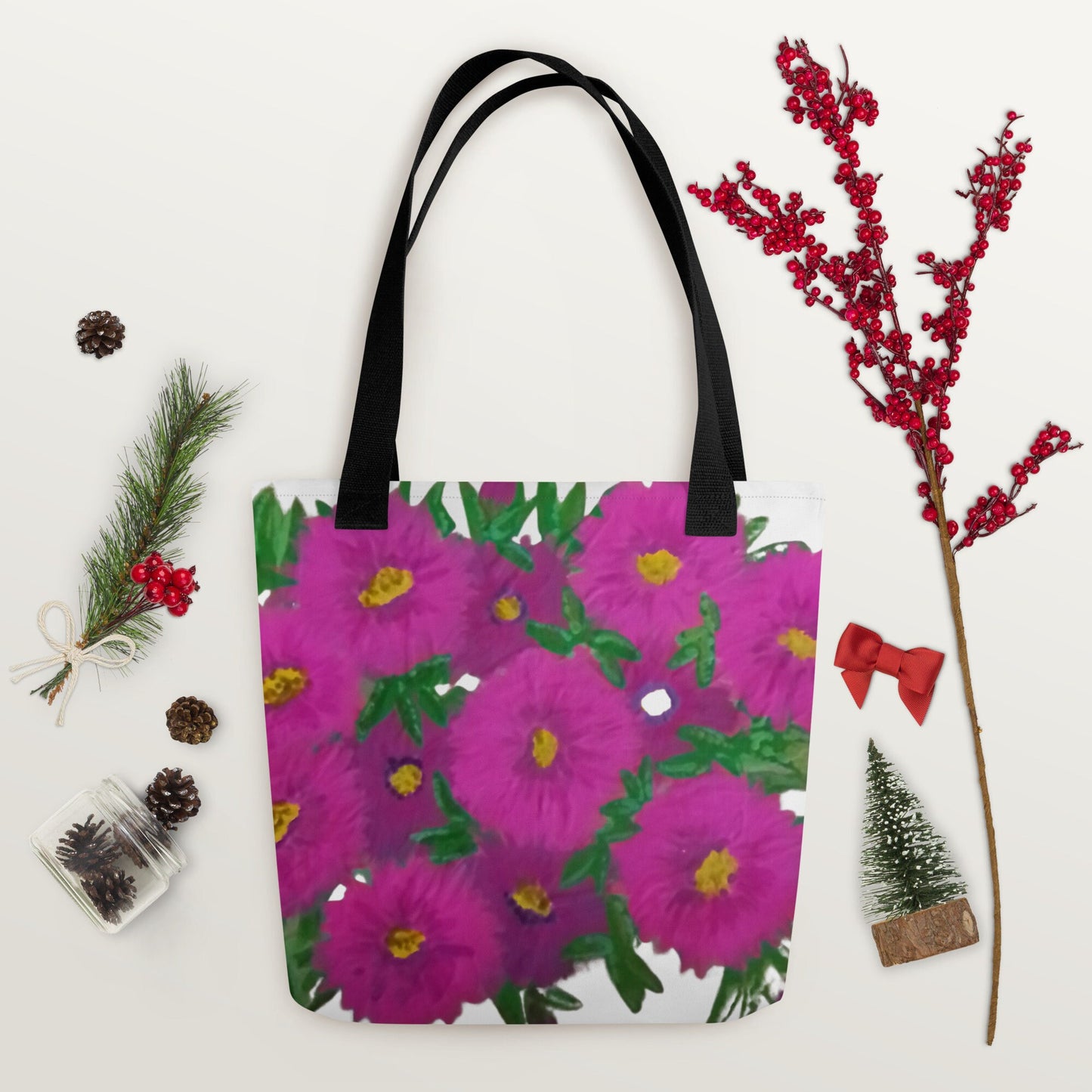 Botanical reusable tote bag,beach tote,durable tote bag,daycare bag,farmers market bag,carry all,nurse tote,bridal party bag,unisex tote bag