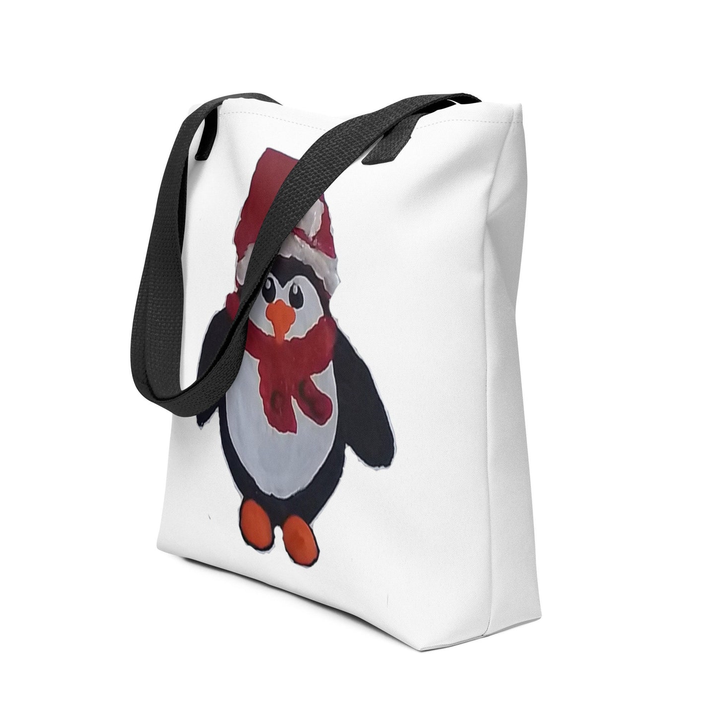 Penguin lovers tote bag,beach tote bag,nurse tote bag,farmers market bag,carry all,animal lover tote bag,work tote bag,college tote bag