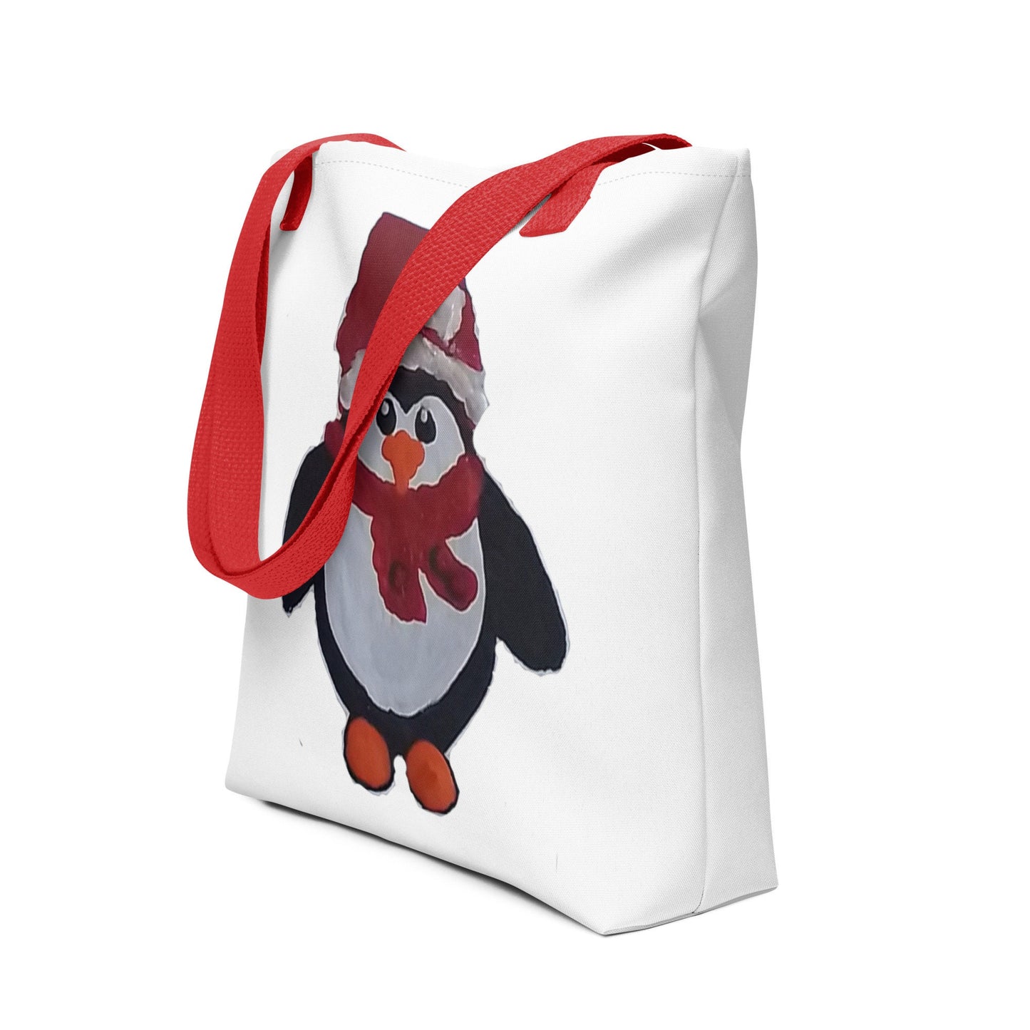 Penguin lovers tote bag,beach tote bag,nurse tote bag,farmers market bag,carry all,animal lover tote bag,work tote bag,college tote bag