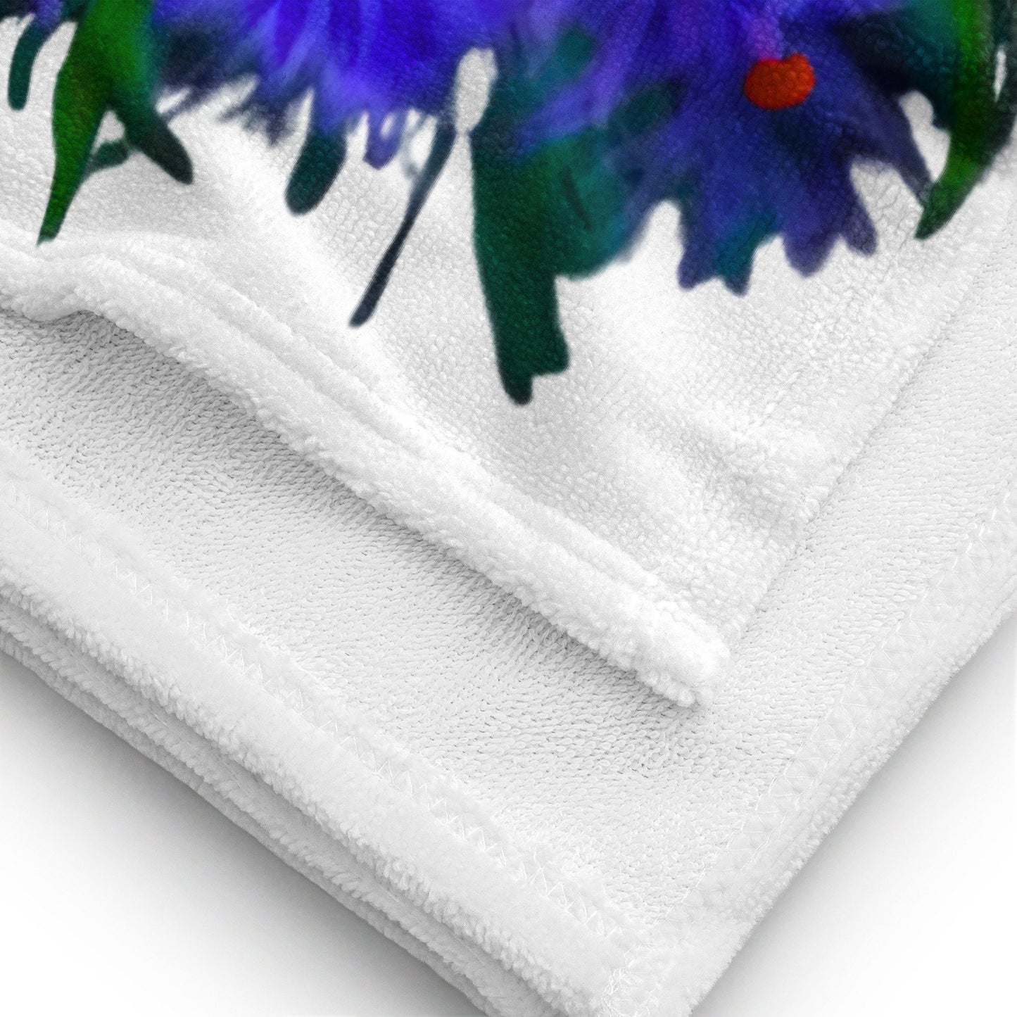 Aster floral towel,bath towels,housewares,decor,botanical towels,kids bath towels,guest towels,beach towels,vacation towels,gym towels