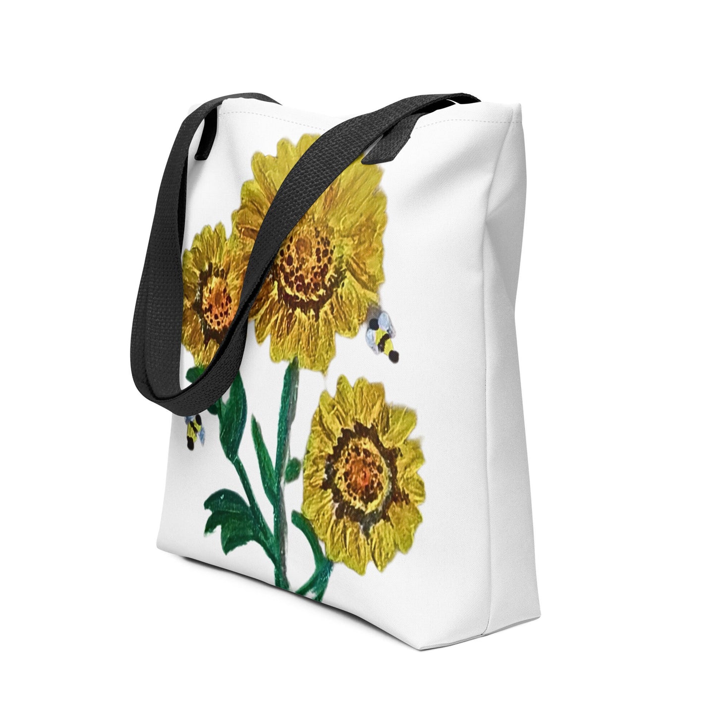 Wildflower reusable tote bag,botanical tote bag,daycare bag,farmers market bag,carry all,beach tote bag,nurse tote bag,durable tote bag