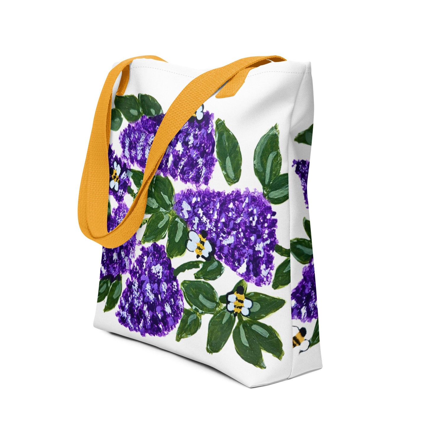 Lilac tote bag,reusable tote bag,botanical tote bag,beach tote bag,nurse tote bag,daycare bag,farmers market bag,carry all,durable tote bag