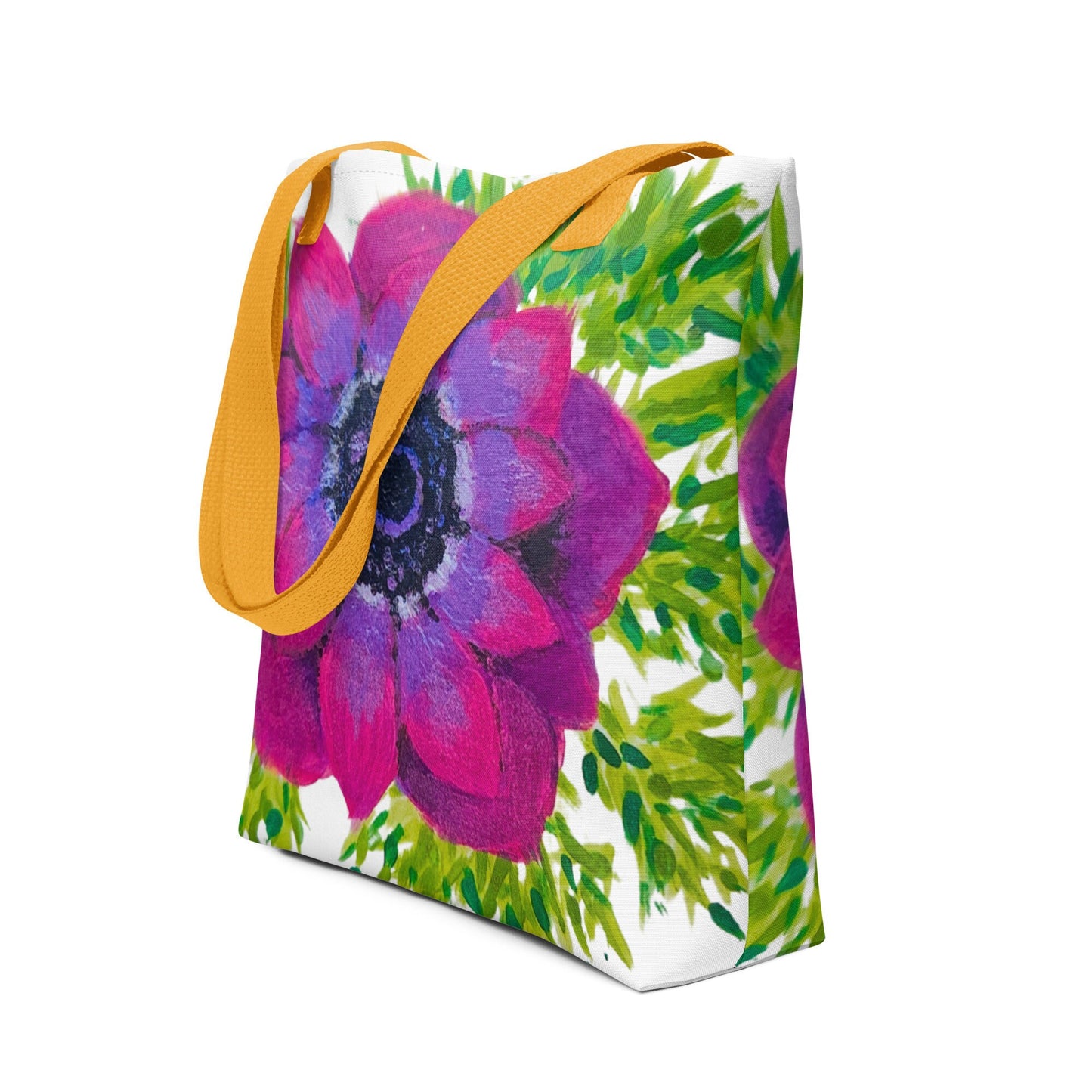 Reusable wildflower tote bag,beach tote bag,nurse tote bag,farmers market bag,botanical tote bag,carry all,durable tote bag,unisex tote bag