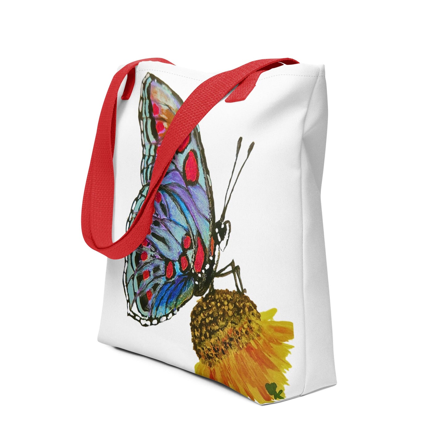 Monarch butterfly reusable tote bag,beach tote bag,nurse tote bag,farmers market bag,carry all,nature lover gift,floral gift,unique gift