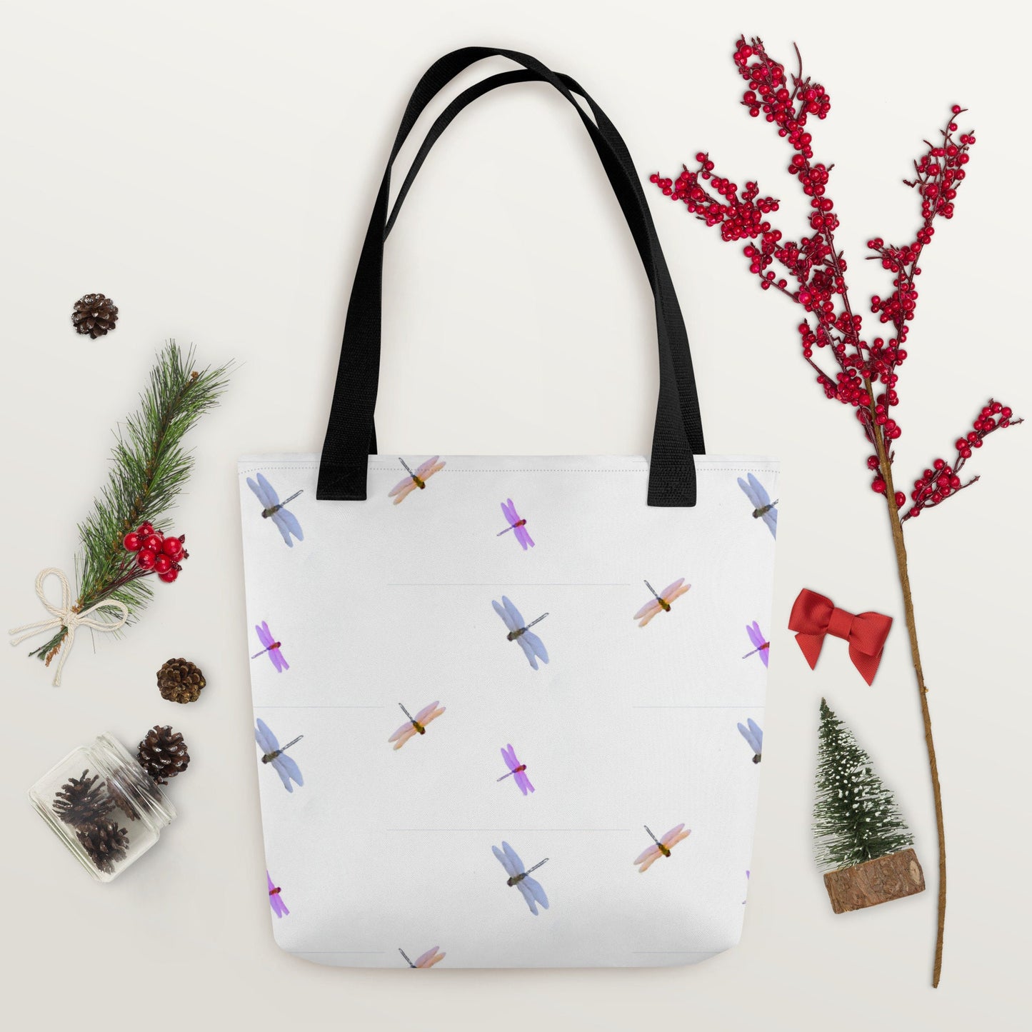 Dragonfly lovers tote bag,nurse tote bag,beach tote bag,farmers market bag,carry all,colorful tote bag,unique tote bag,durable daycare bag