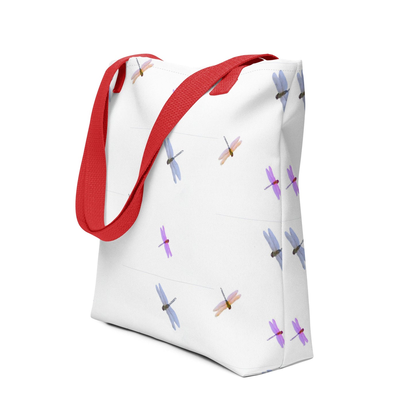Dragonfly lovers tote bag,nurse tote bag,beach tote bag,farmers market bag,carry all,colorful tote bag,unique tote bag,durable daycare bag