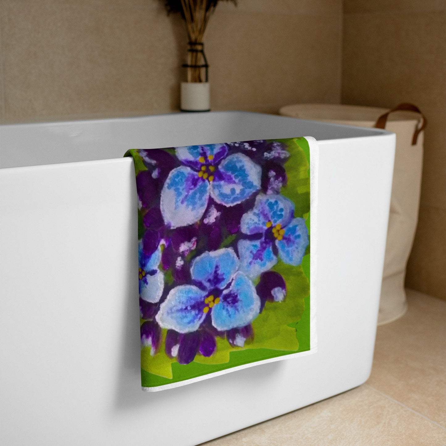 Fall floral towel,bath towels,housewares,decor,botanical towels,kids bath towels,guest towels,gym towels,vacation towels,nature lovers gift