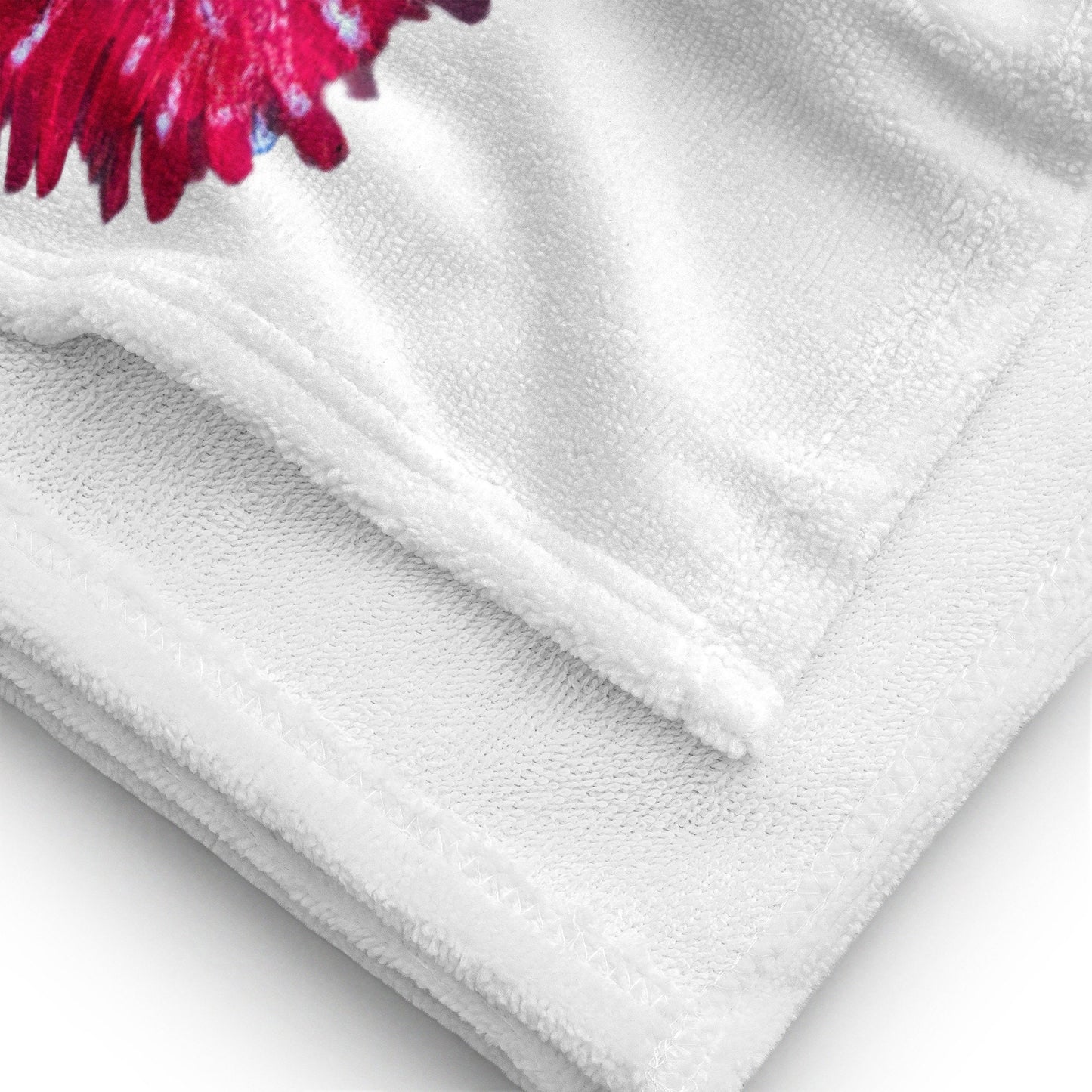 Weeping bottle brush floral bath towel,fall towel,beach towels,housewares,decor,botanical towels,guest towels,kids bath towels,gym towels
