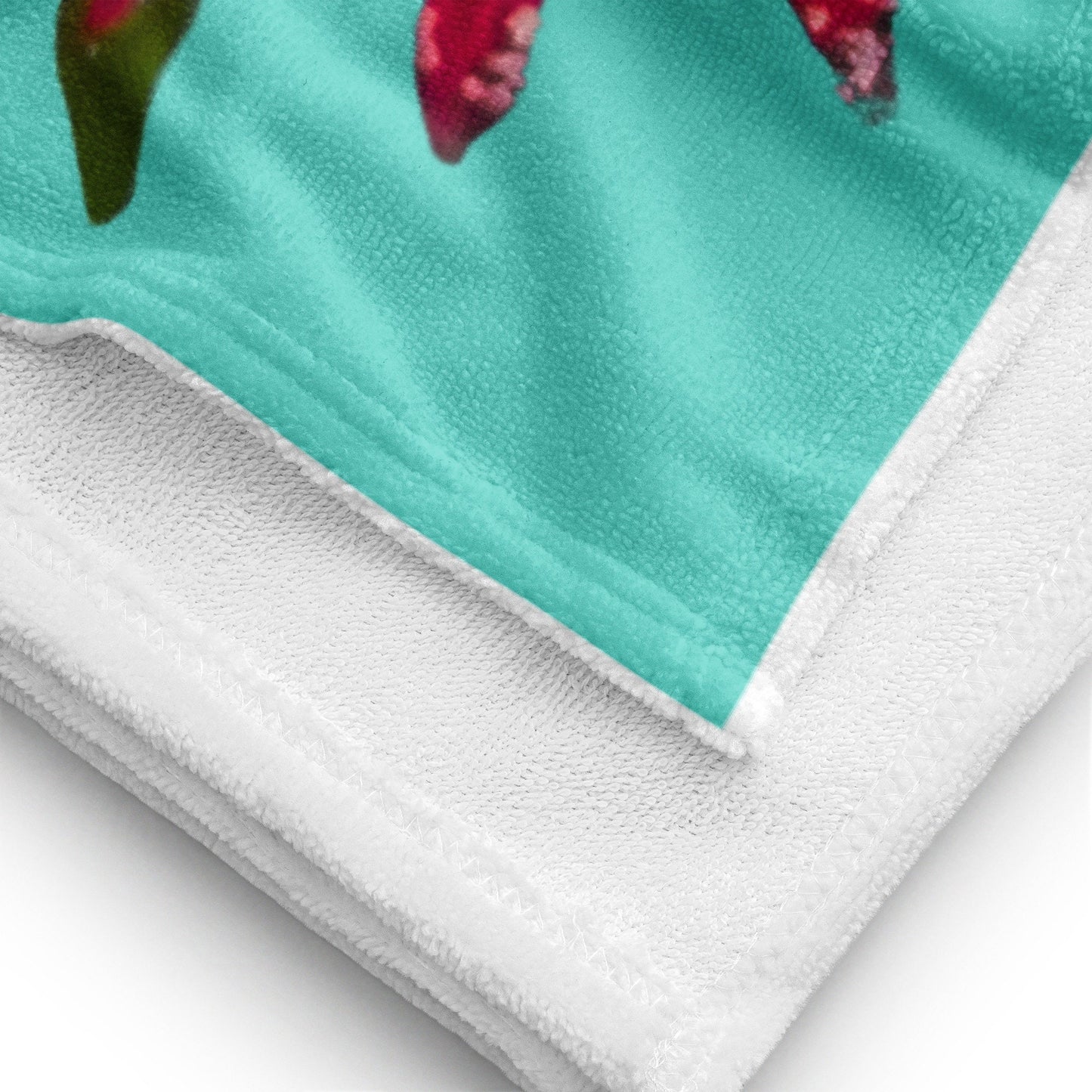 Red Jewel Helenium floral towels,fall towels,botanical towels,housewares,decor,kids bath towels,premium towels,guest towels,colorful towels