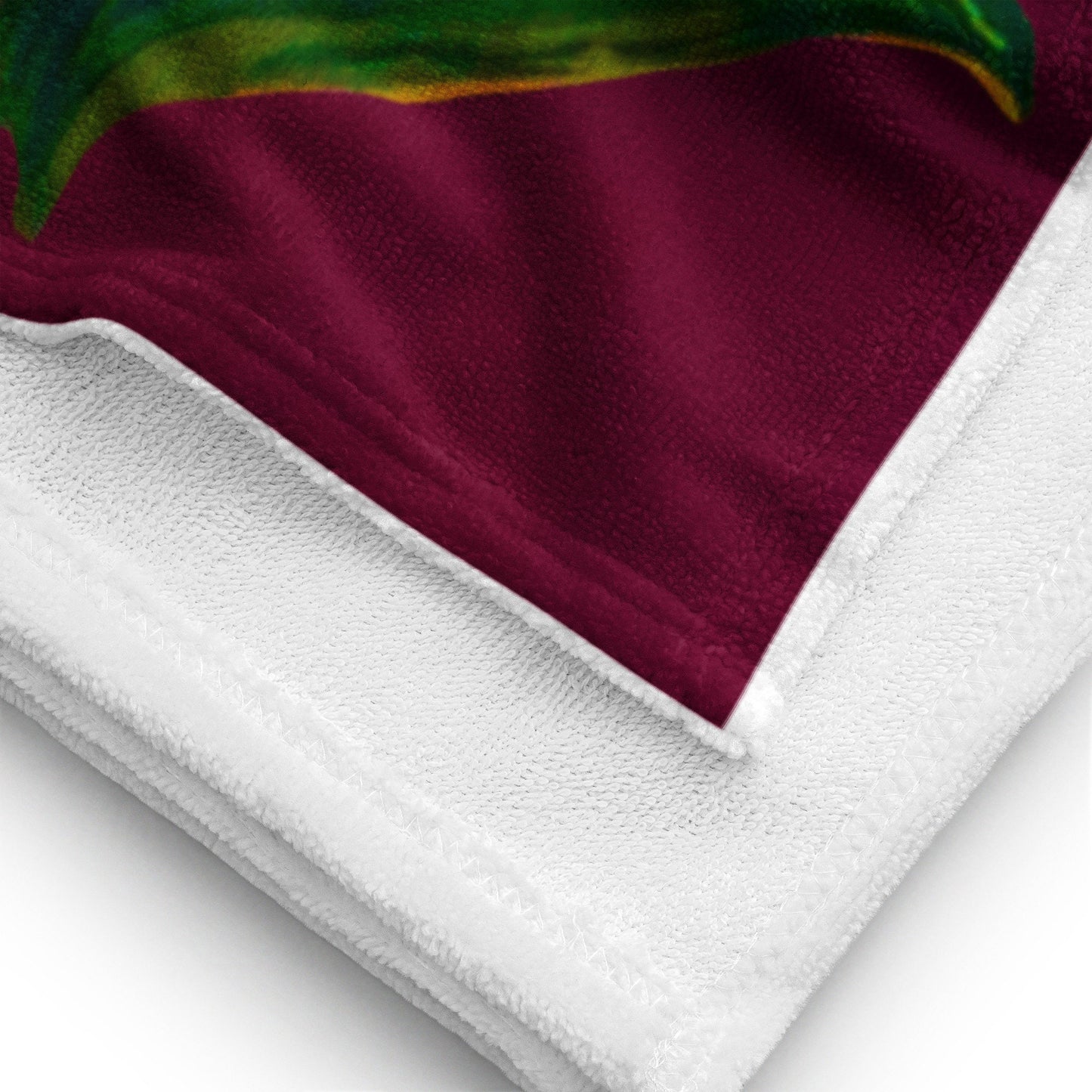 Water Hyacinth Beach Towel,fall towels,housewares,decor,kids bath towels,premium towels,pool towels,nature lovers gift,floral decor,colorful