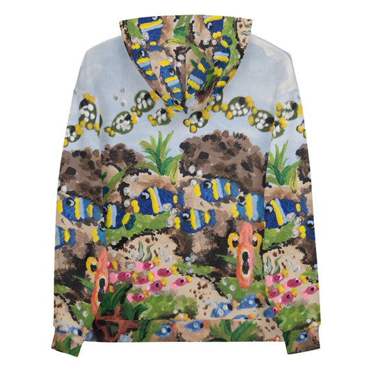 Ocean View Unisex Hoodie,trendy hoodie,pullover hoodie,fall hoodie,beach hoodie,ocean lovers gift,unique hoodie