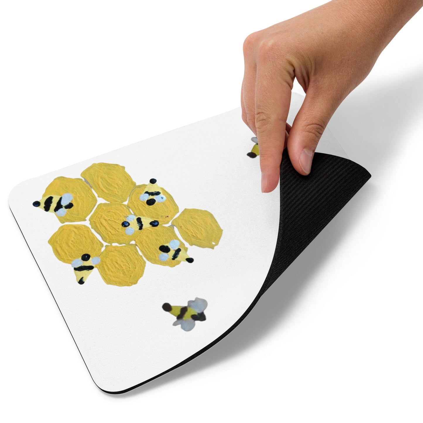 Bee Lovers Mousepad,gaming mousepad,work from home,desk accessaries,girly mouse pad,aesthetic mousepad,unique mousepad