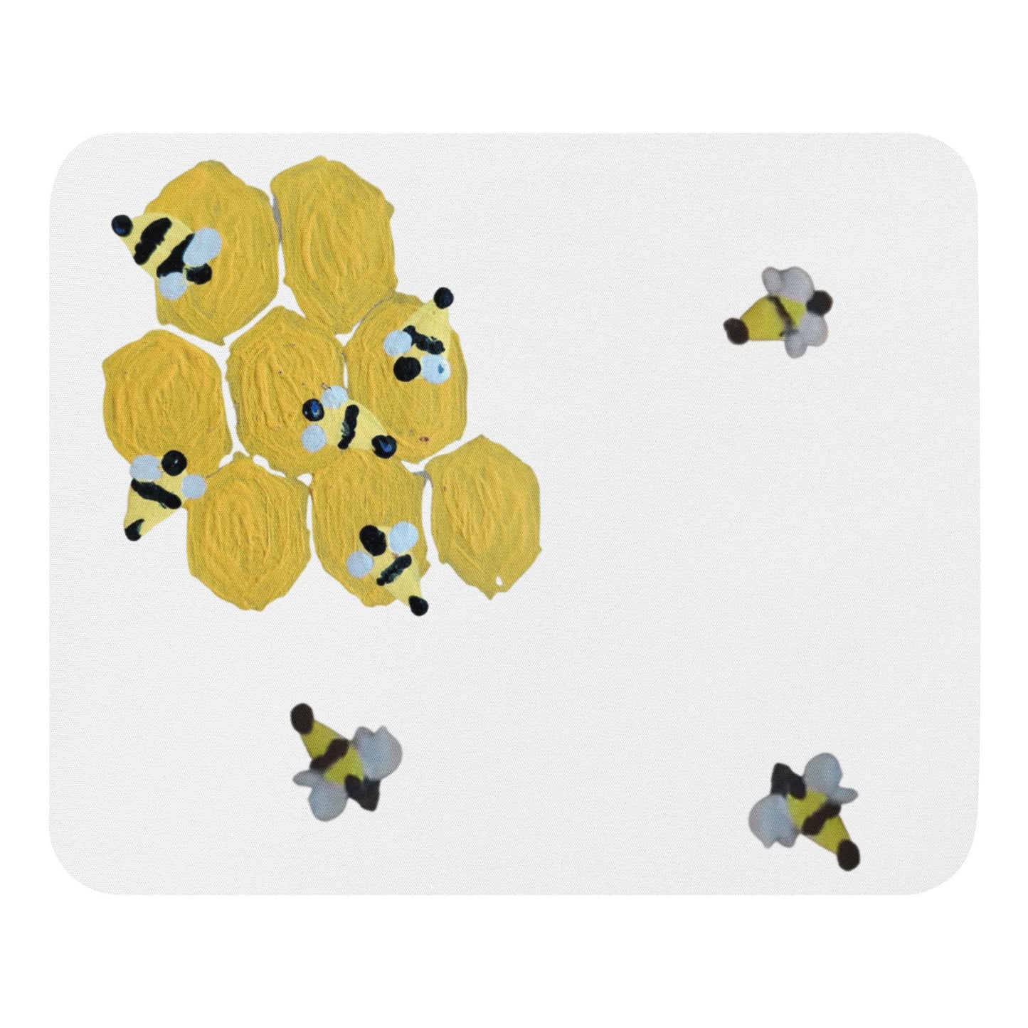 Bee Lovers Mousepad,gaming mousepad,work from home,desk accessaries,girly mouse pad,aesthetic mousepad,unique mousepad