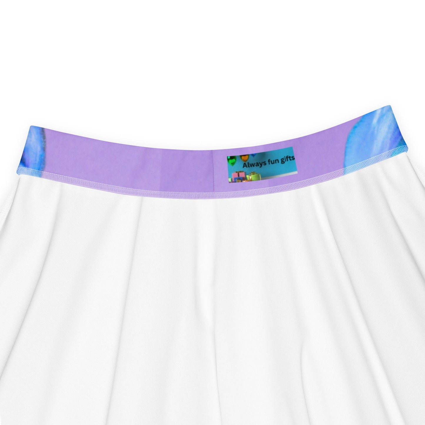 Purple Floral Skirt,ruffle skirt,elastic waist,flower skirt,gift for sisters,pleated skirt,office skirt,floral clothing