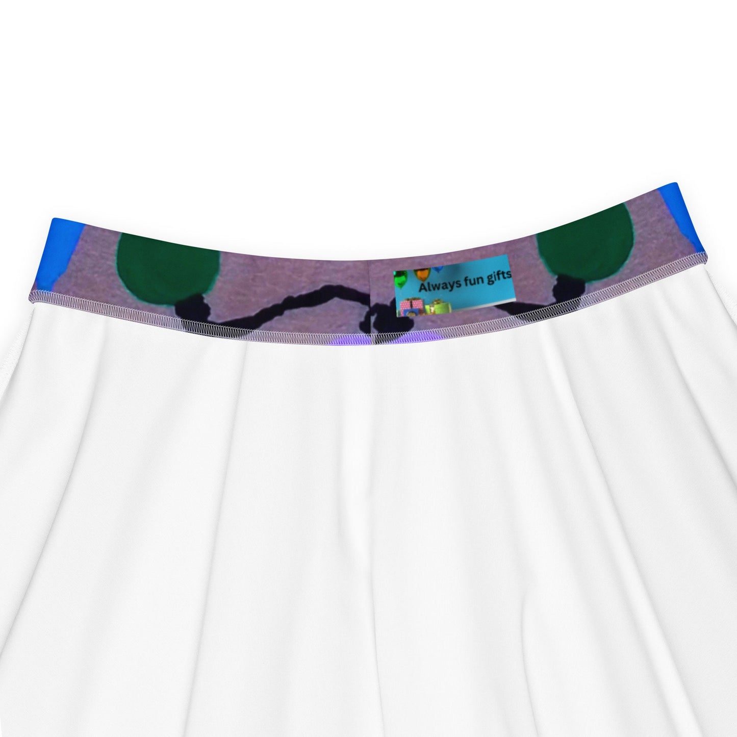 Holiday Lights Skirt,gift for sisters,christmas lights,office skirt,elastic waist skirt,plus size skirt,colorful skirts,pleated skirt