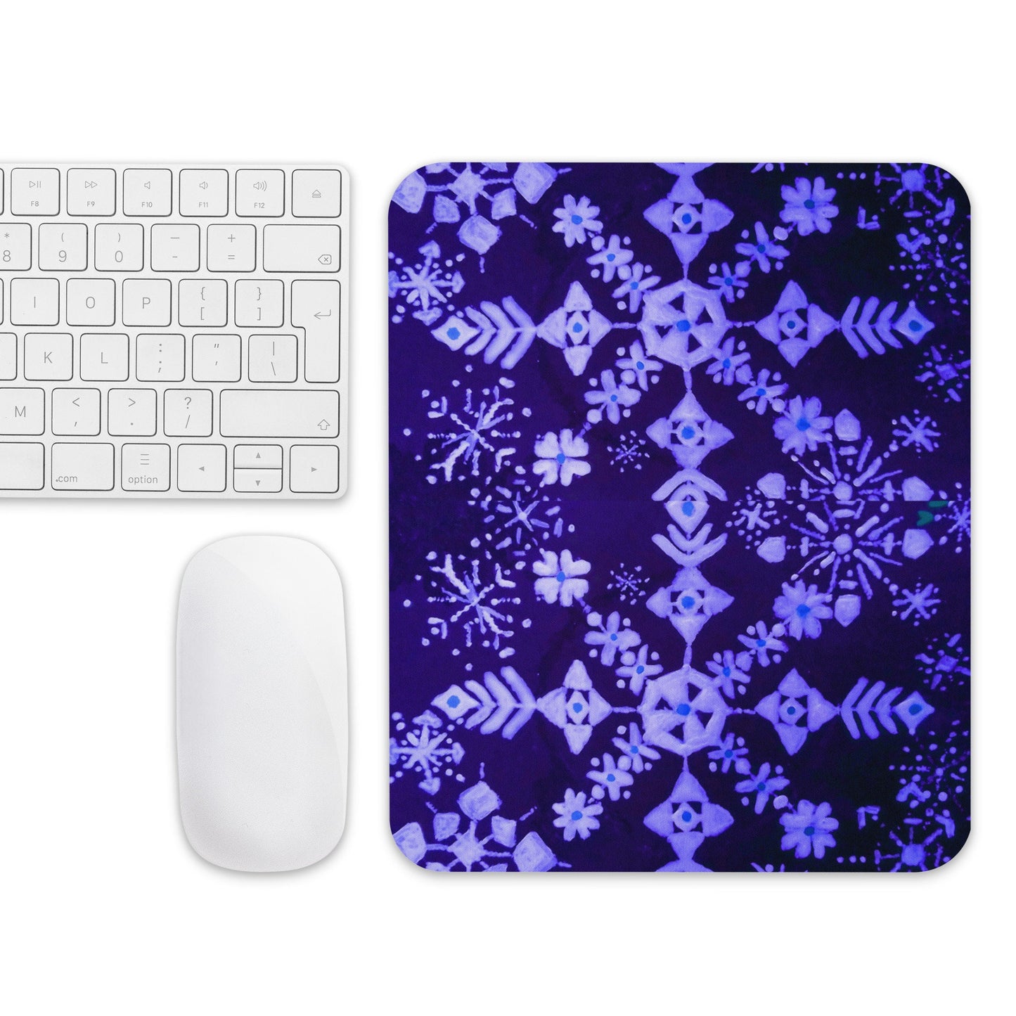 Snowflake Mousepad,aesthetic mousepad,holiday mousepad,gifts for nerds,gift under 20,unique mousepad,desk decor