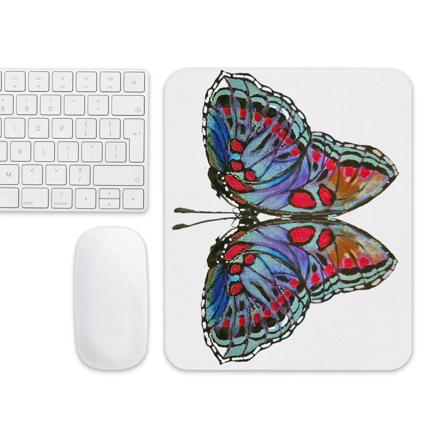 Monarch Butterfly Mousepad,aesthetic mousepad,girly mousepad,work from home,gifts for nerds,desk decor,cute mousepad