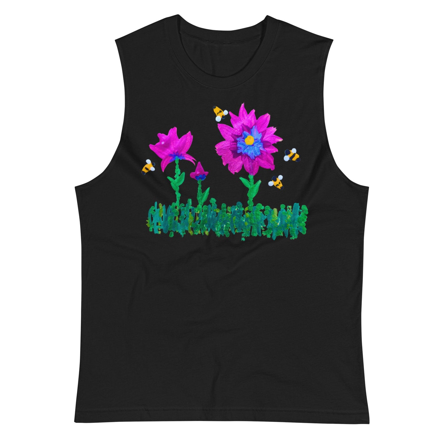 Pink Wildflower Shirt,botanical shirt,painted floral top,plants shirt,flower shirt,pink floral shirt,summer shirt,flower style top