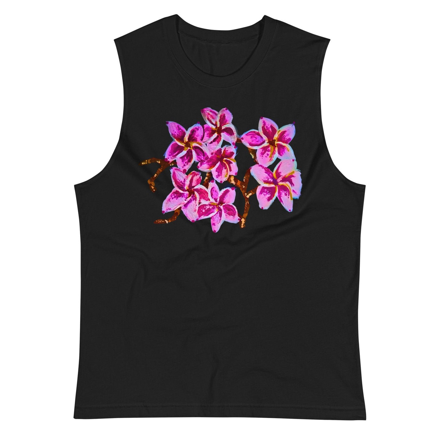 Cherry Blossom Shirt,botanical shirt,wildflower shirt,pink floral shirt,painted floral top