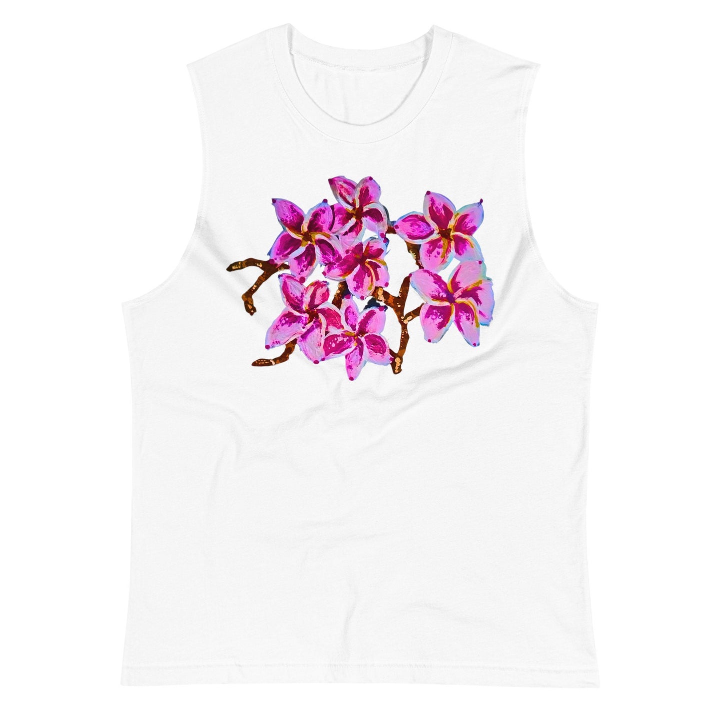 Cherry Blossom Shirt,botanical shirt,wildflower shirt,pink floral shirt,painted floral top