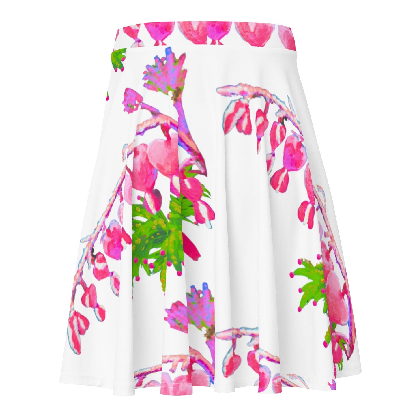 Floral Heart Skirt,ruffle skirt,gift for sisters,flowy skirt,plus size skirt,elastic waist skirt,flared skirt