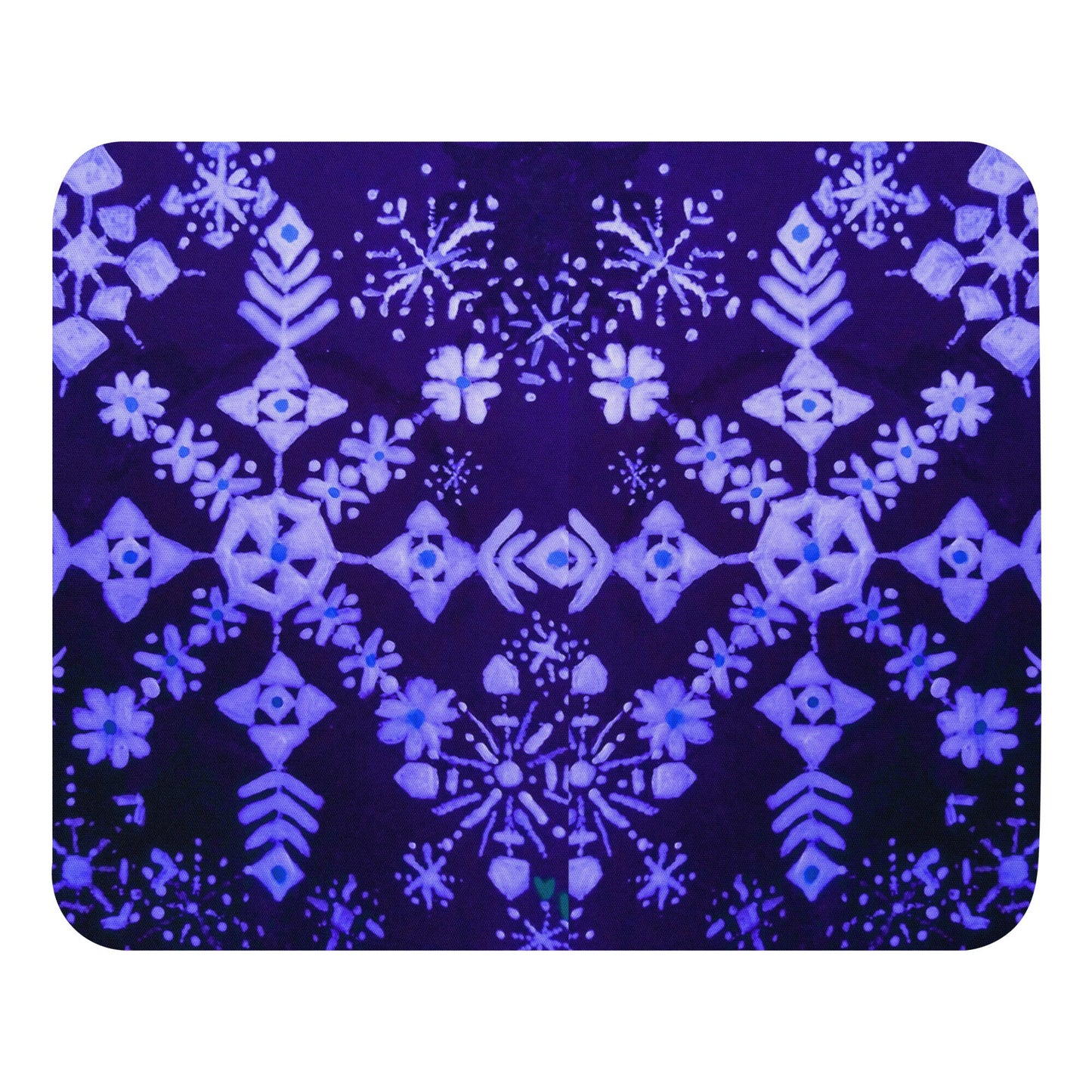 Snowflake Mousepad,aesthetic mousepad,holiday mousepad,gifts for nerds,gift under 20,unique mousepad,desk decor