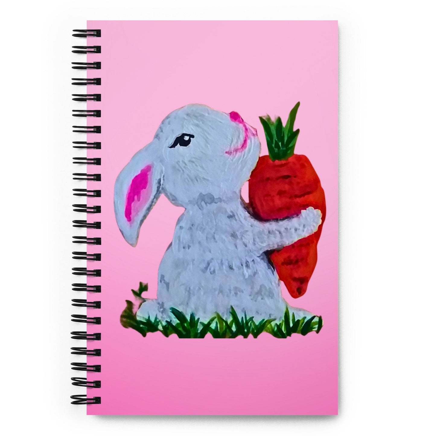 BunnySpiral Notebook,manifesting journal,nature journal,daily journal,meditation journal,composition notebook