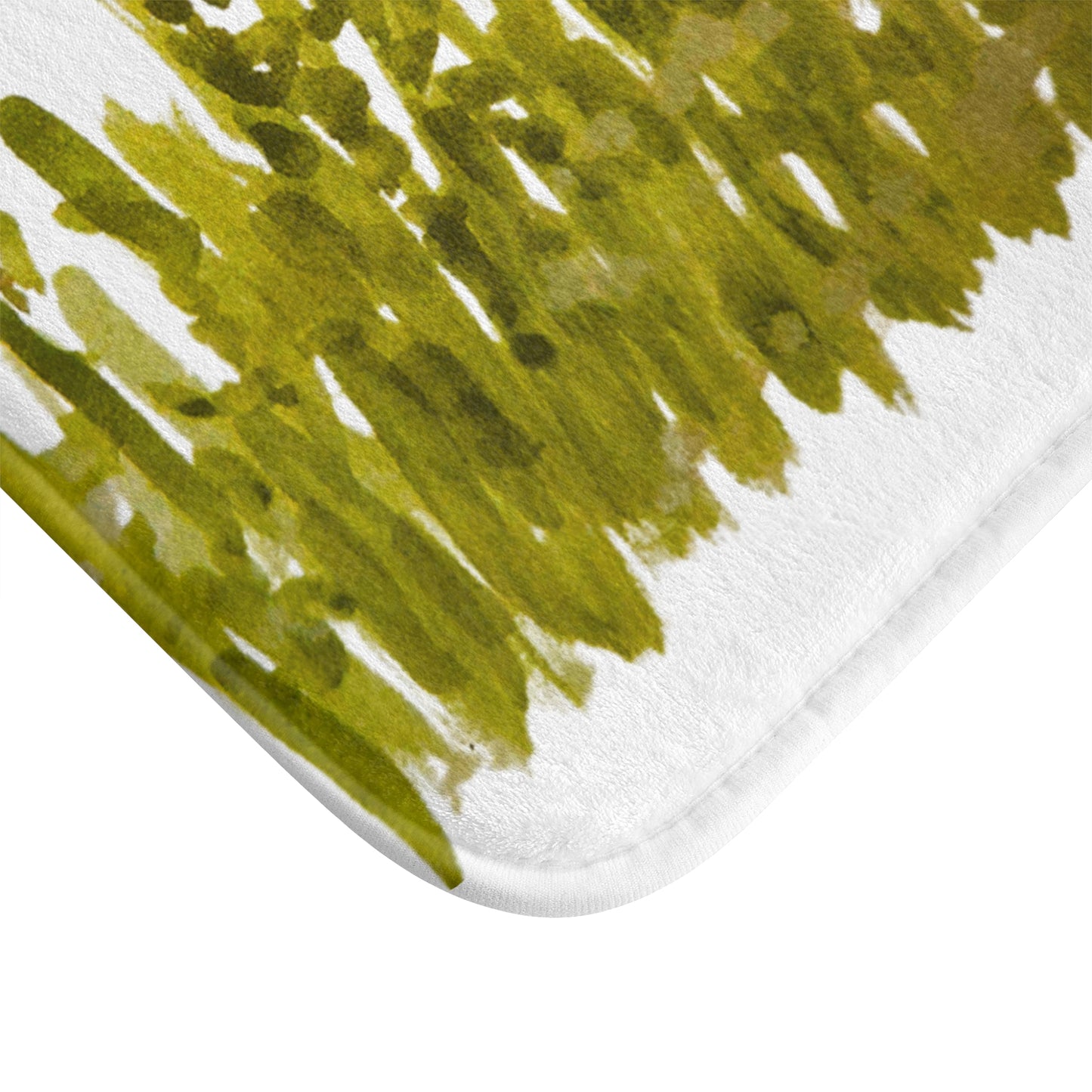 Cattails and Dragonflies Shower Mat, Decorative Floral Accent Rug, Nature Inspired Bathroom Decor, Spring Bathroom Refresh Gift