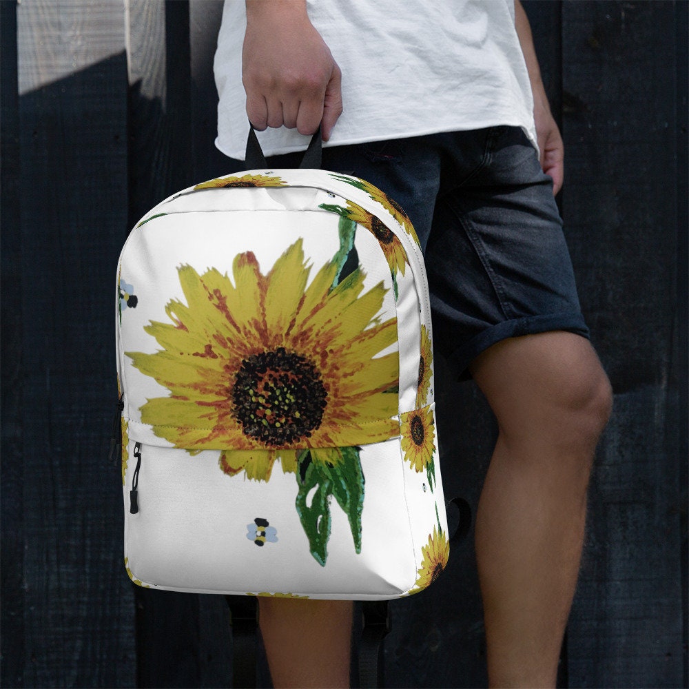 Back to school,daisy backpack,floral backpack,cute school backpack,flower diaper bag,country backpack,college backpack