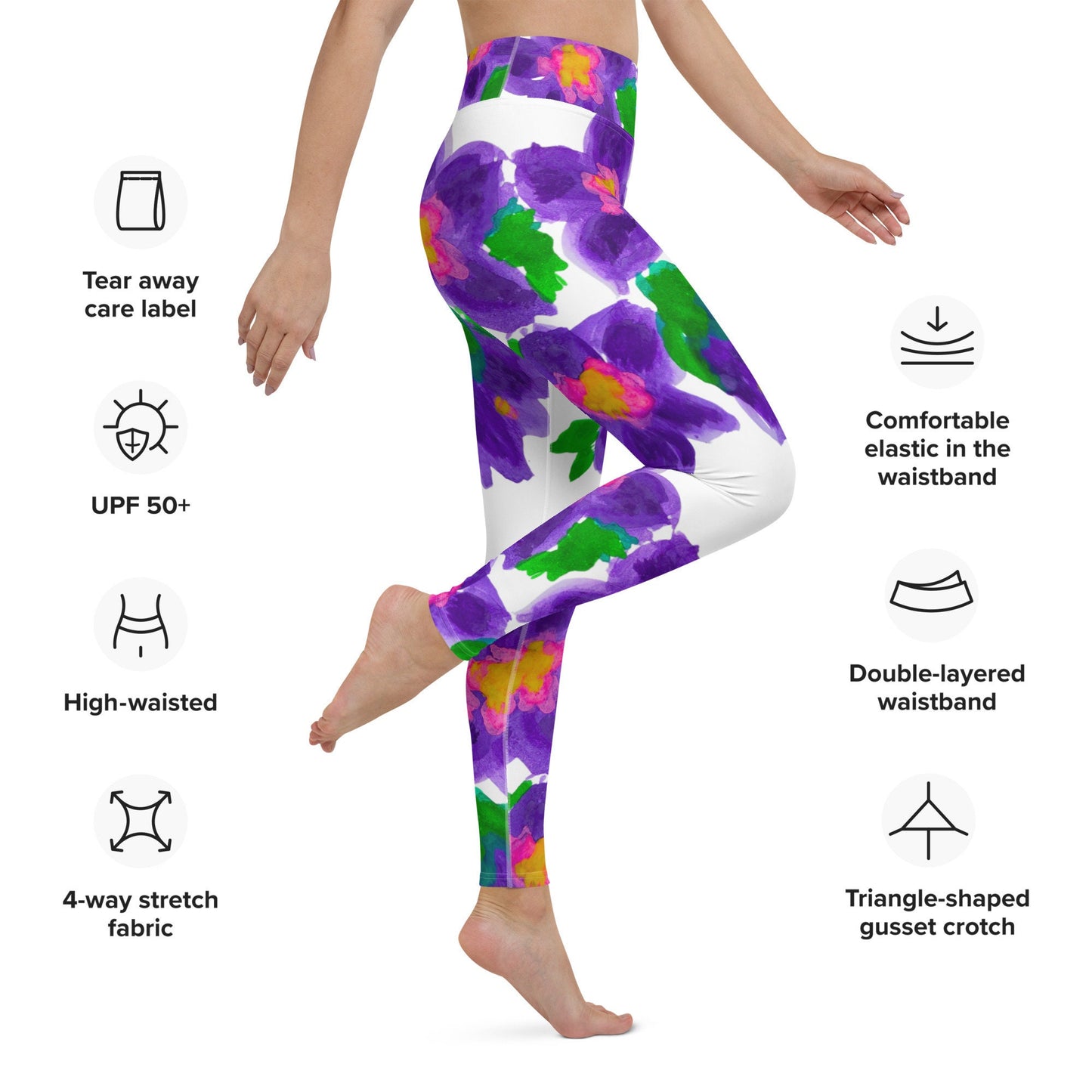 Watercolor leggings,colorful leggings,women&#39;s yoga clothes,festival wear,workout pants,fitness leggings,women&#39;s tights,activewear,sexy wear