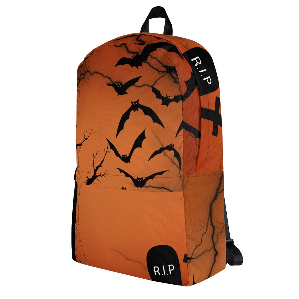 Halloween backpack,back to school,aesthetic diaper bag,unique backpack,cool backpack,work backpack,college backpack,country backpack