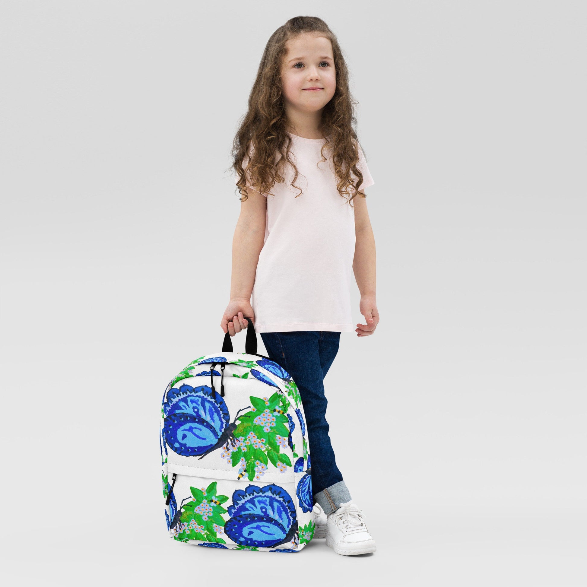 Butterfly Backpack,back to school,wildflower backpack,botanical backpack,country backpack,college backpack,hiking backpack,diaper bag