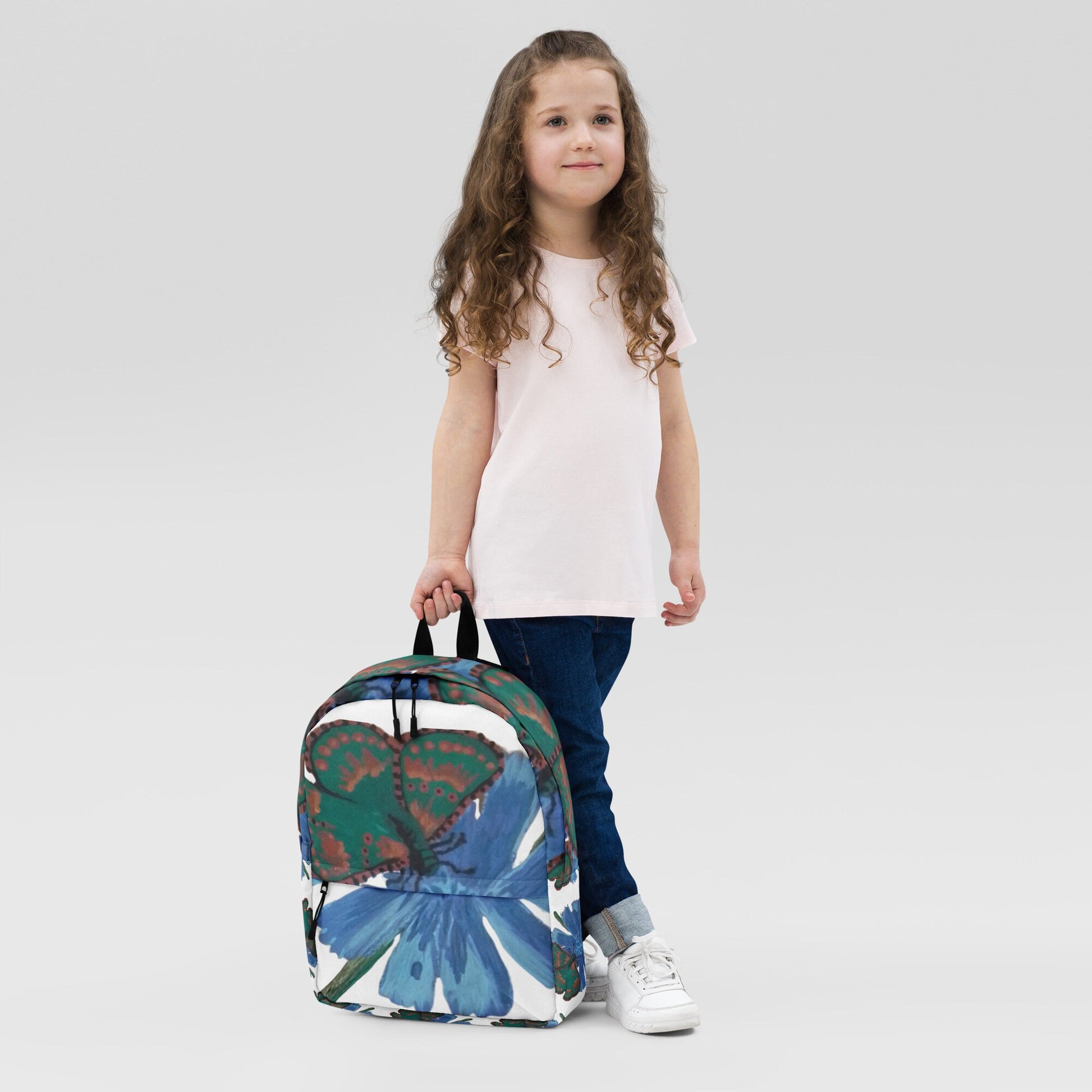 Butterfly lovers backpack,back to school,college backpack,work backpack,womens diaper bag,nature lover gift,botanical backpack,country bag