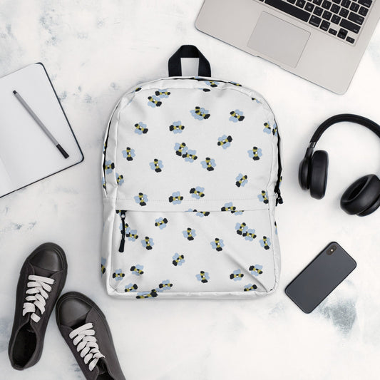 Bee lovers backpack,hiking backpack,cool backpack,college bag,nature lovers bag,womens diaper bag