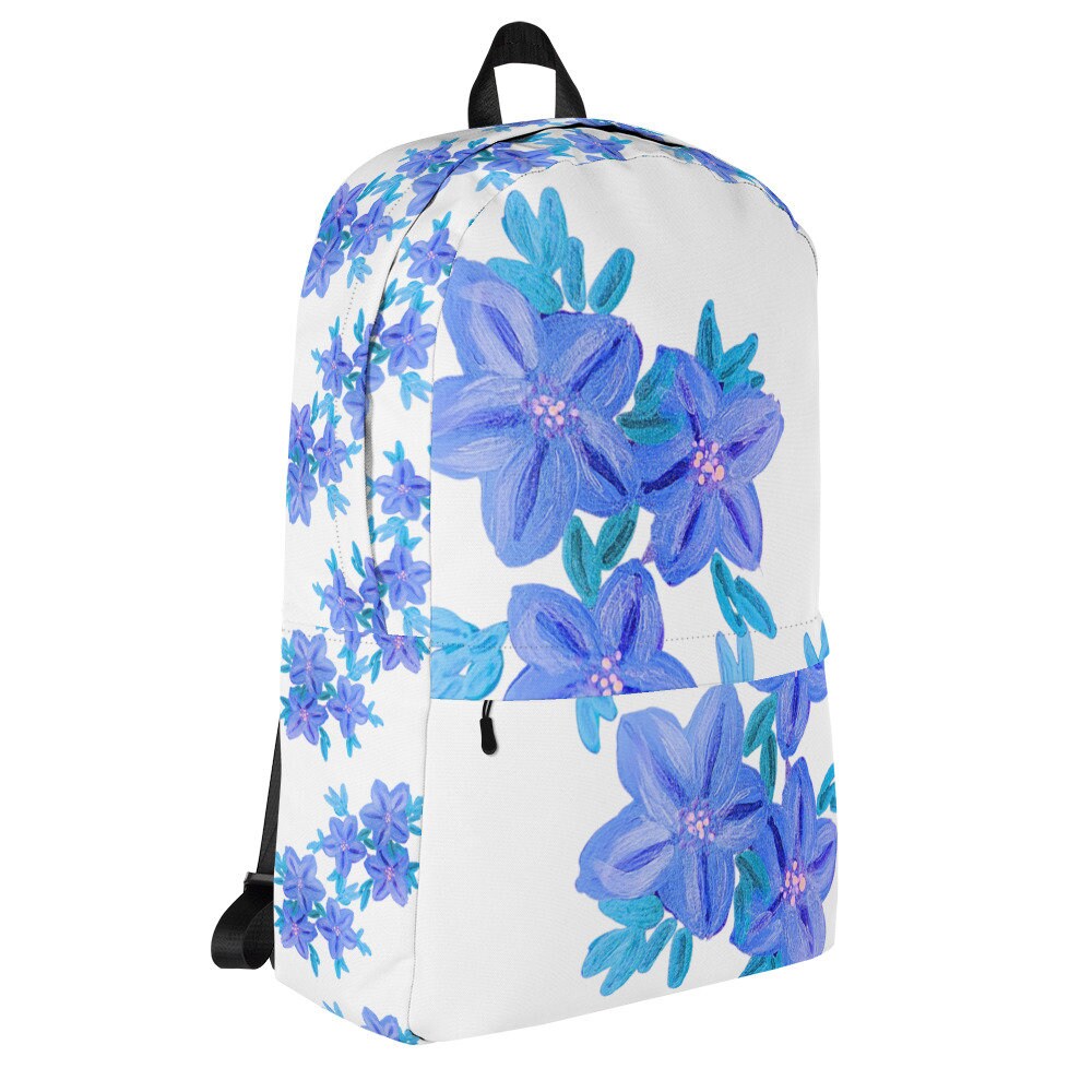 Floral backpack,back to school,college backpack,work backpack,cute backpack,country backpack,diaper bag, hiking backpack,botanical backpack