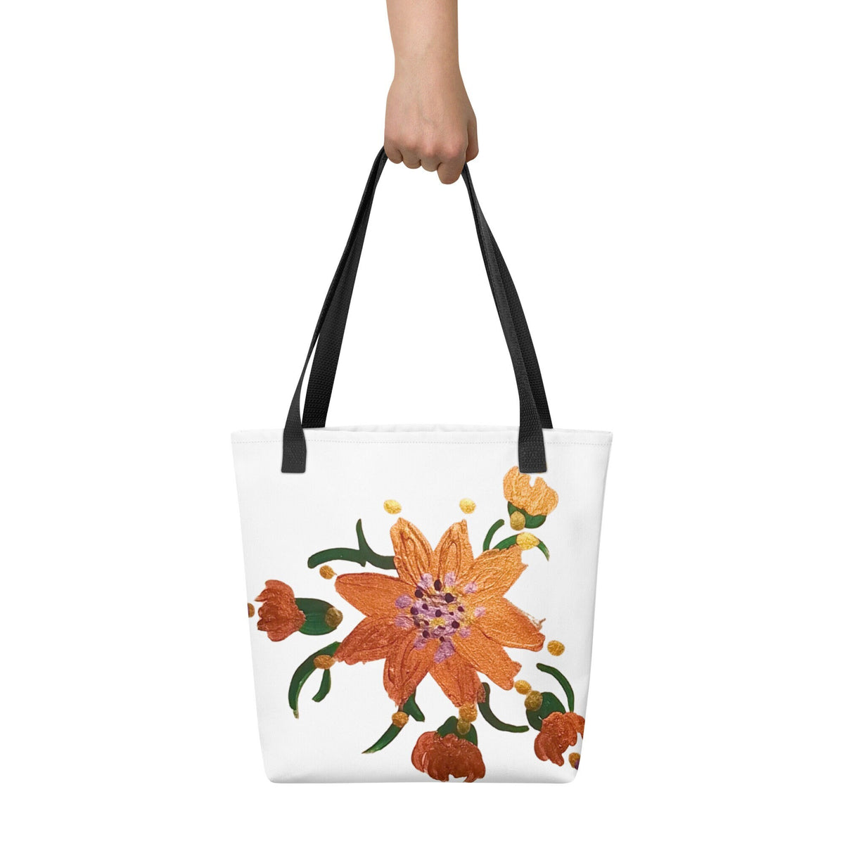 Floral tote bag,botanical tote bag,reusable tote bag,daycare bag,farmers market bag,unisex tote bag,beach tote,bridal party bag,computer bag