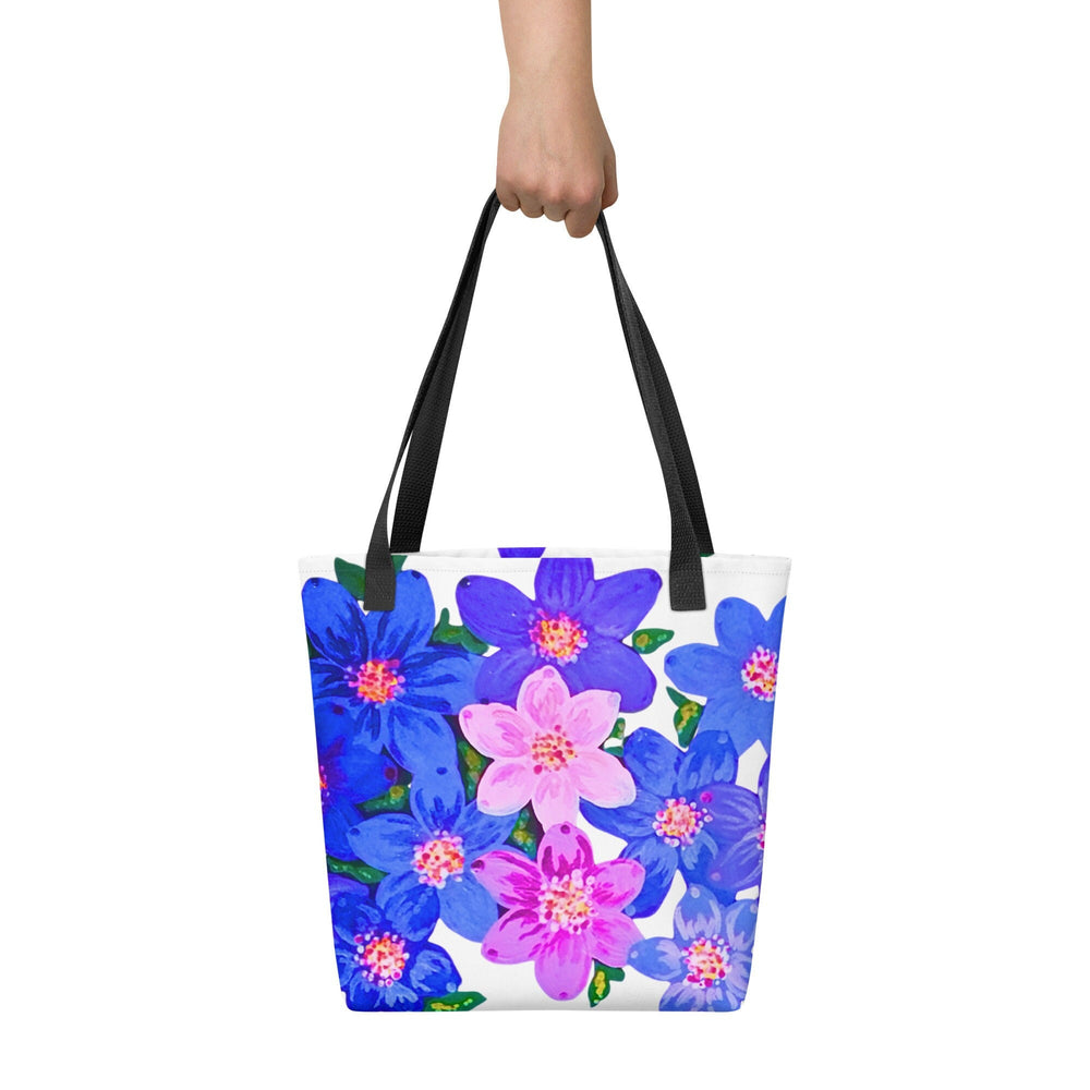 Colorful floral tote bag,botanical tote bag,daycare bag,farmers market bag,unisex tote,durable tote,bridal party bag,reusable tote bag