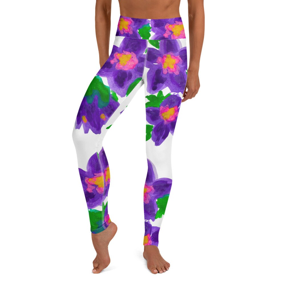Watercolor leggings,colorful leggings,women&#39;s yoga clothes,festival wear,workout pants,fitness leggings,women&#39;s tights,activewear,sexy wear