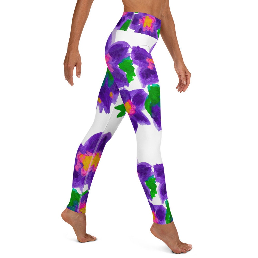 Watercolor leggings,colorful leggings,women&#39;s yoga clothes,festival wear,workout pants,fitness leggings,women&#39;s tights,activewear,sexy wear