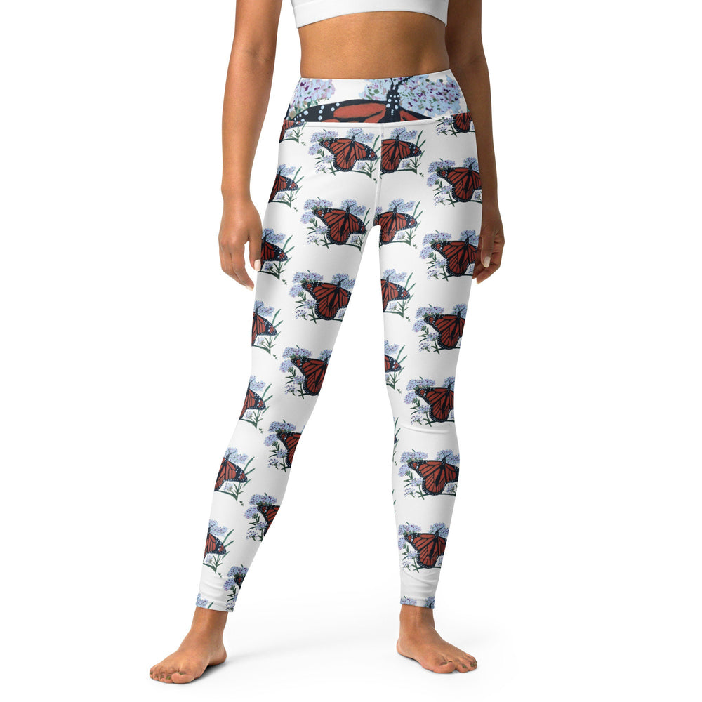 Monarch butterfly yoga leggings,fitness leggings,workout pants,floral leggings,gym leggings,spandex leggings,colorful leggings,high waist