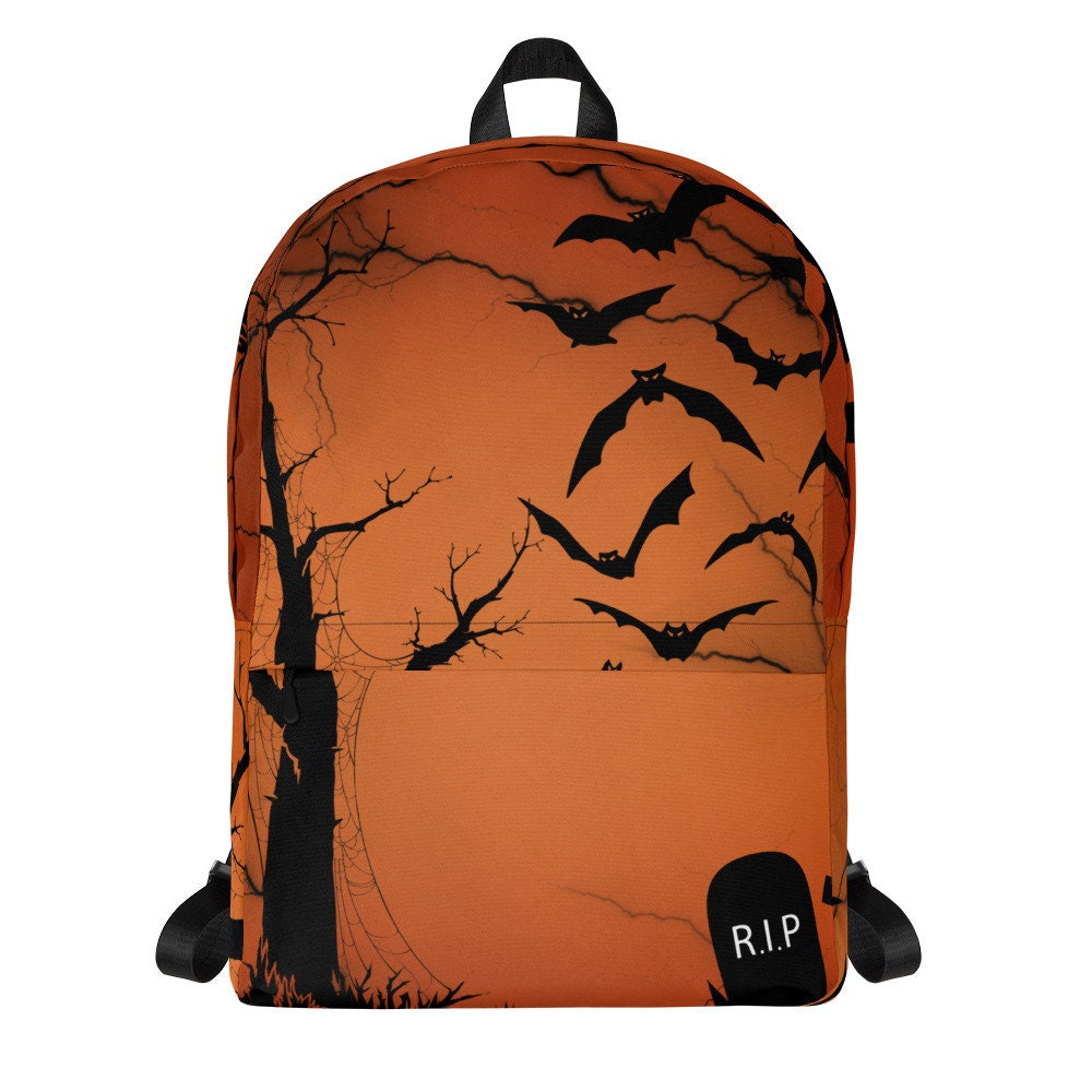 Halloween backpack,back to school,aesthetic diaper bag,unique backpack,cool backpack,work backpack,college backpack,country backpack