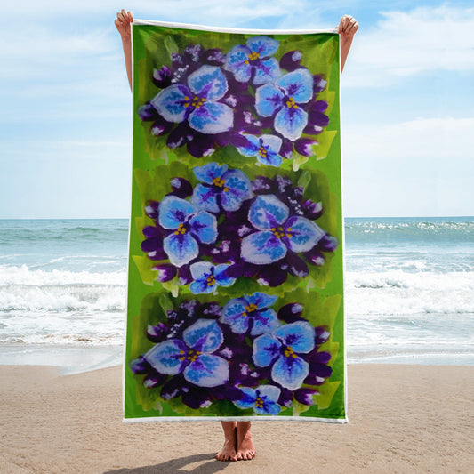 Fall floral towel,bath towels,housewares,decor,botanical towels,kids bath towels,guest towels,gym towels,vacation towels,nature lovers gift