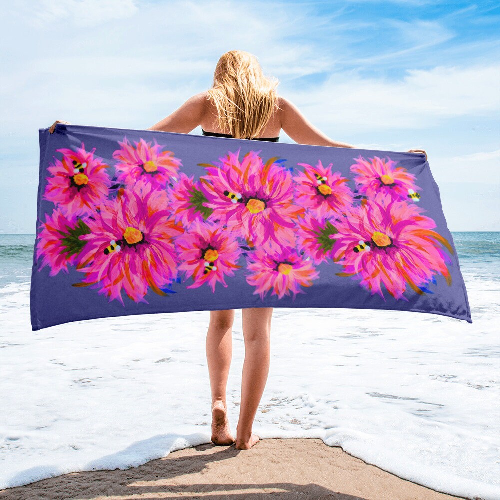 Fall floral bath towels,premium towels,botanical towels,housewares,decor,beach towels,kids bath towels,guest towels,nature lovers gift