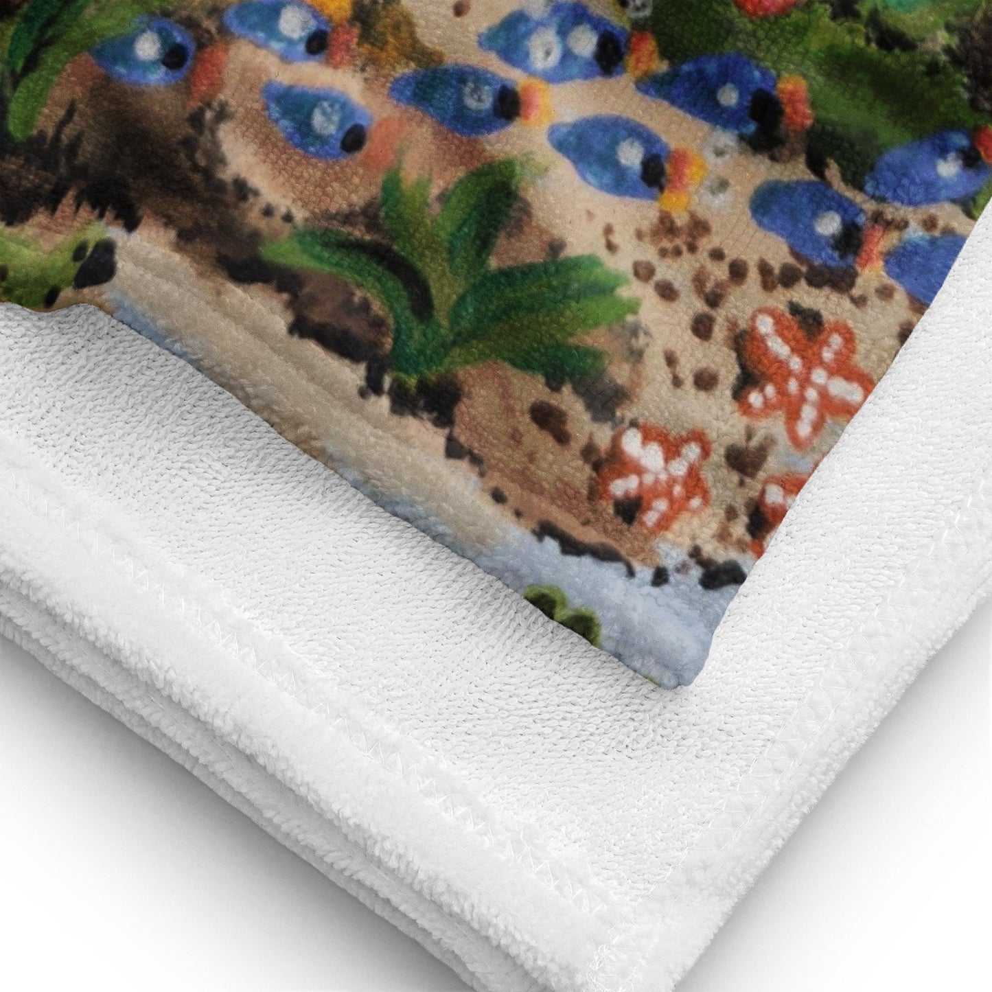 Ocean View Towel,fall towels,housewares,decor,guest towels,beach towels,kids bath towels,decorative towels,colorful towels
