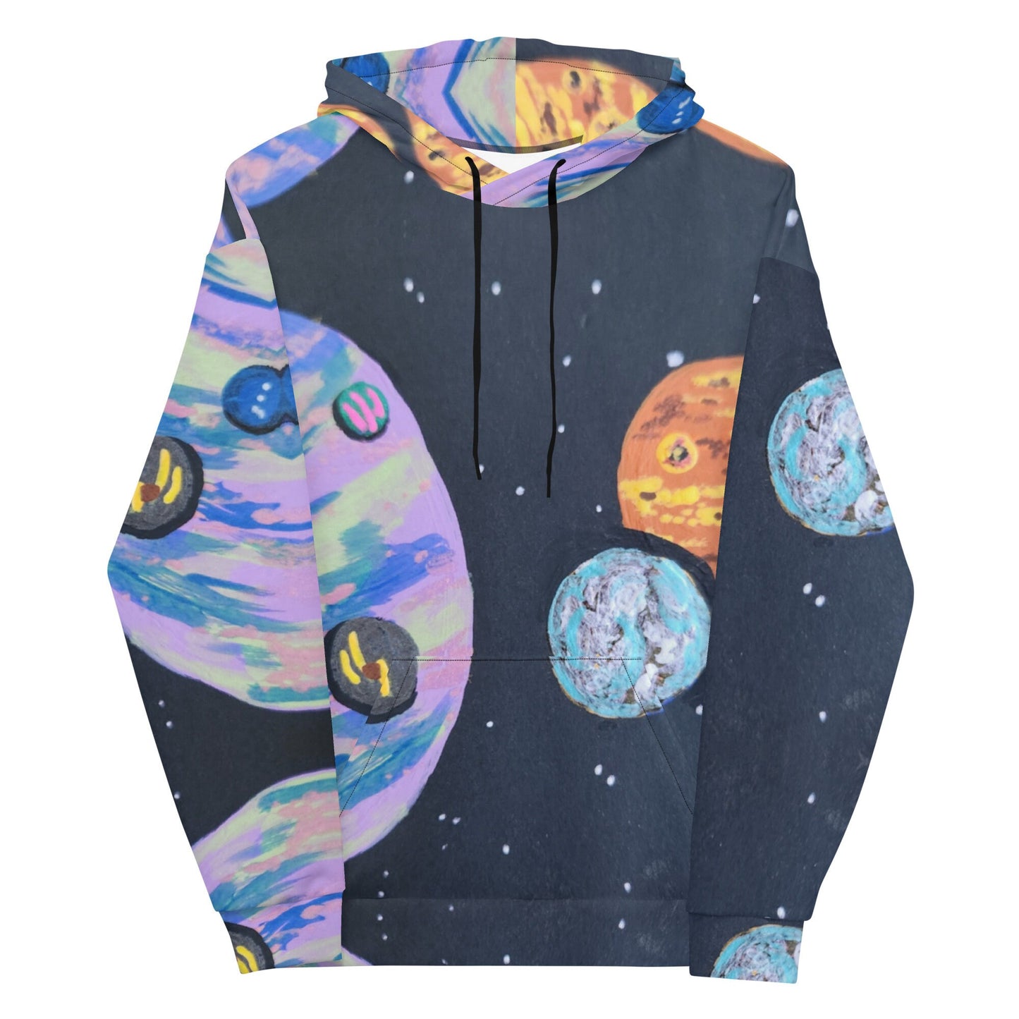 Space Unisex Hoodie,trendy hoodie,fall hoodie,beach hoodie,pullover hoodie,astronaut hoodie,fun hoodie